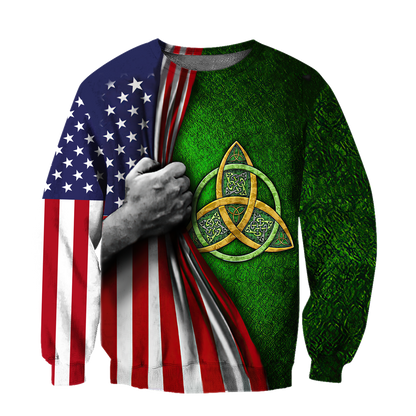Irish St.Patrick day 3d hoodie shirt for men and women MH0511201