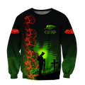 The salute to heroes 3d all over printed shirt and short for man and women-Apparel-PL8386-Sweatshirt-S-Vibe Cosy™