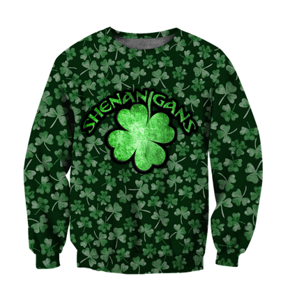 Irish St.Patrick day 3d hoodie shirt for men and women MH281020
