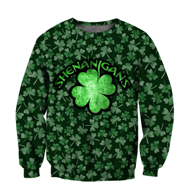 Irish St.Patrick day 3d hoodie shirt for men and women MH281020