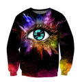 Sexy Eyes Love Skull 3D all over printed for man and women QB05122004-Apparel-PL8386-Sweatshirt-S-Vibe Cosy™