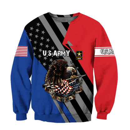 US Army 3D All Over Printed Shirts For Men and Women TA09142005S