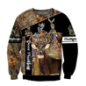 Version Huntaholic - Deer Hunting 3D All Over Printed Shirts For Men And Woman