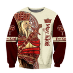 May King Lion 3D All Over Printed Unisex Shirts