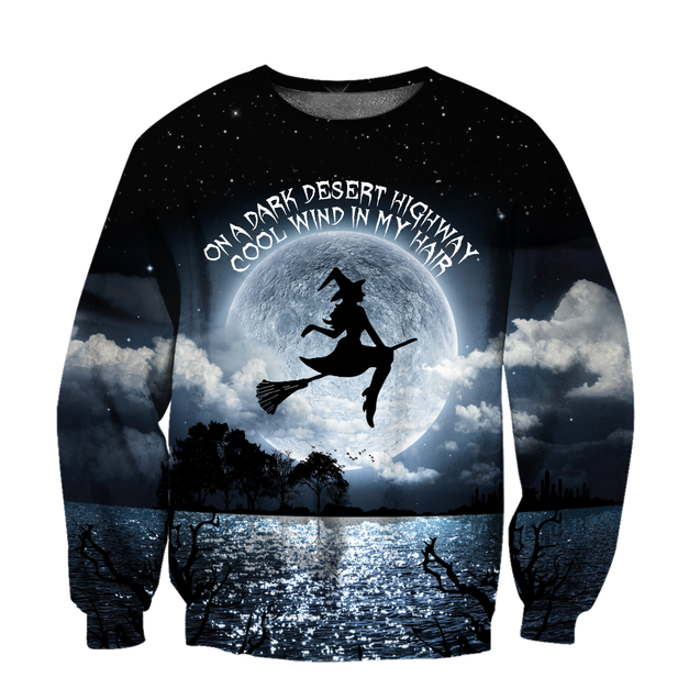 On A Dark Desert Highway Halloween 3D All Over Printed Shirts For Men and Women DQB07282005