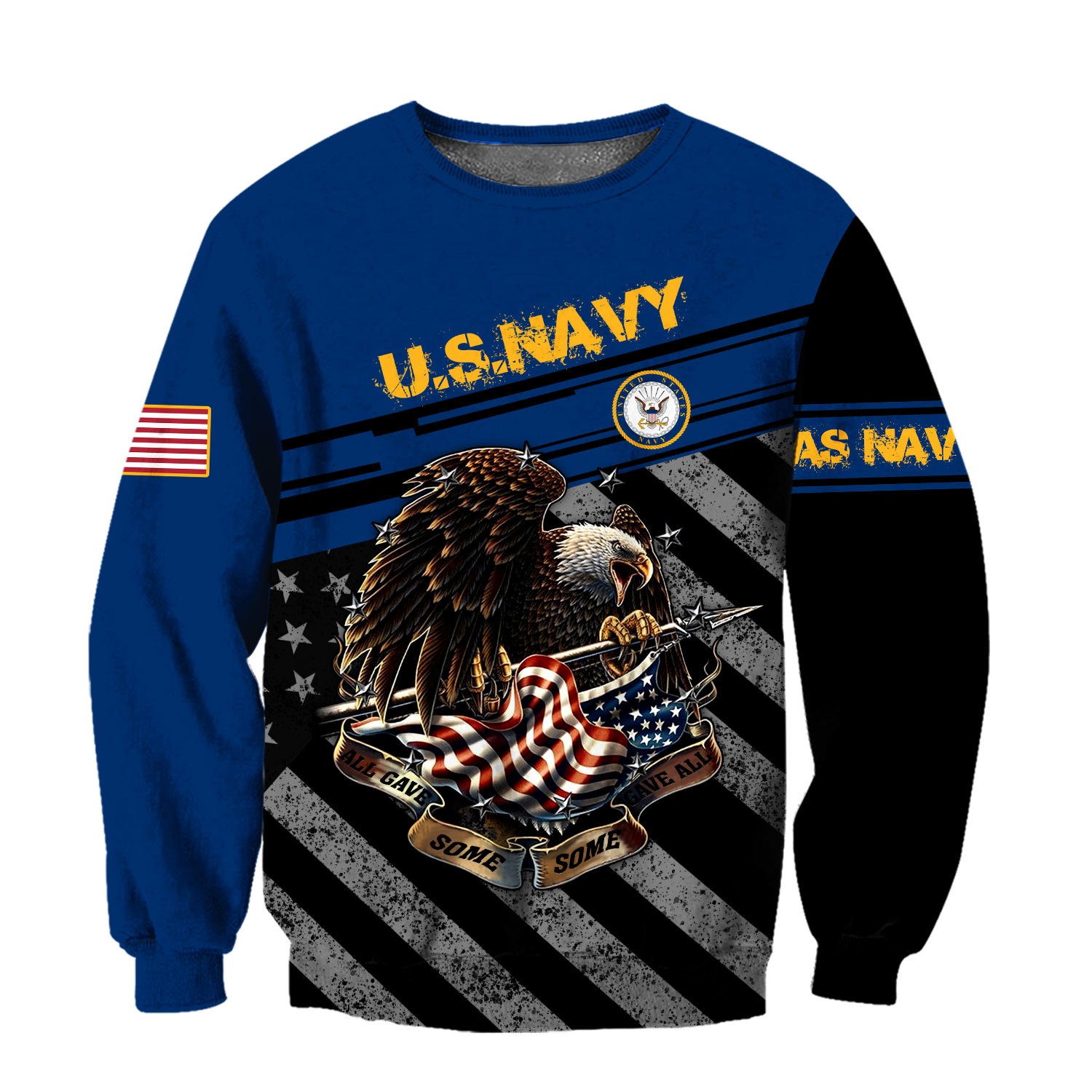 US Navy US Veteran 3D All Over Printed Shirts MH211020