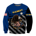 US Navy US Veteran 3D All Over Printed Shirts MH211020