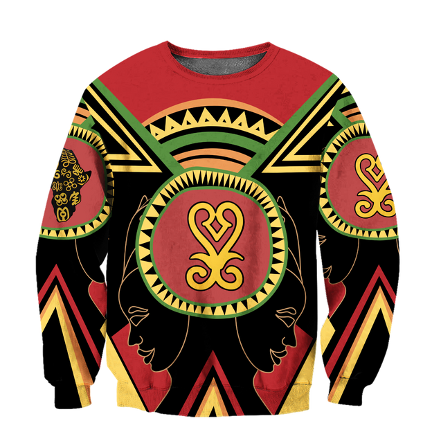 African Adinkra Sankofa Hoodie-ML