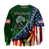 Irish St.Patrick day 3d hoodie shirt for men and women MH051120