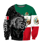 Mexican Aztec 3D All Over Printed Shirts For Men and Women