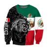 Mexican Aztec 3D All Over Printed Shirts For Men and Women