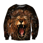 Limit Breaking Ling Over Printed Hoodie for Men and Women