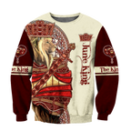 June King Lion 3D All Over Printed Unisex Shirts