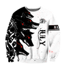 The Dark Wolf July 3D All Over Printed Unisex Deluxe Hoodie ML