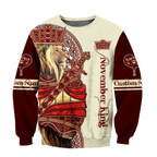 Custom Name November King Lion 3D  All Over Printed Unisex Shirts