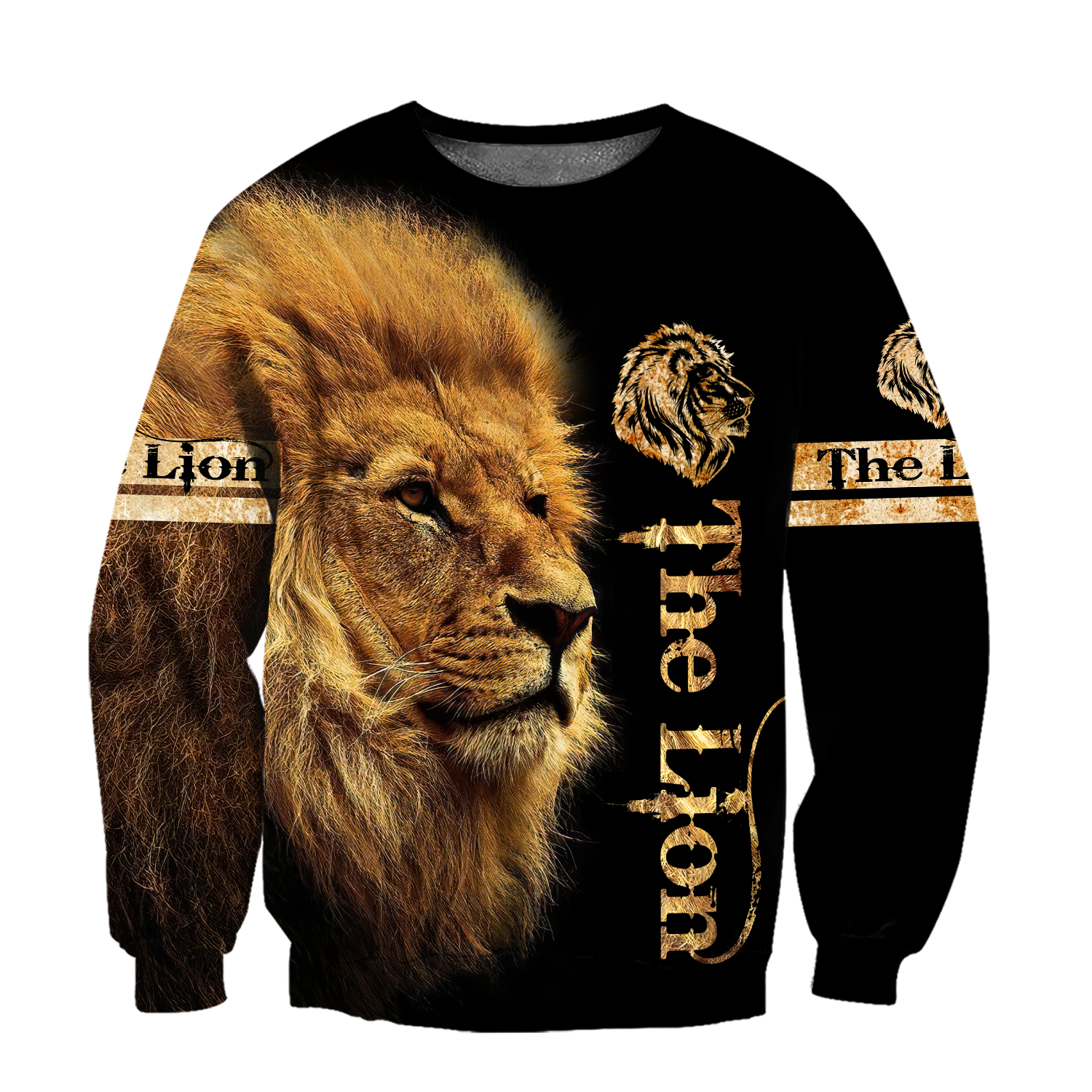 The Best Lion Over Printed Hoodie