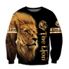 The Best Lion Over Printed Hoodie