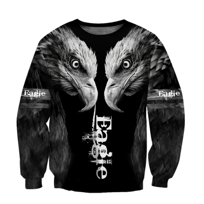 Awesome Eagle Tattoo Hoodie 3D All Over Printed Shirts For Men HHT01092001-LAM