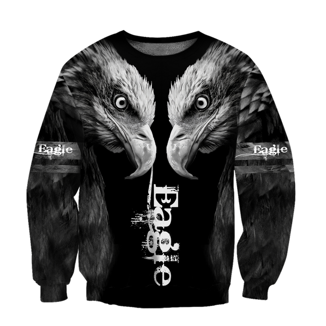 Awesome Eagle Tattoo Hoodie 3D All Over Printed Shirts For Men HHT01092001-LAM