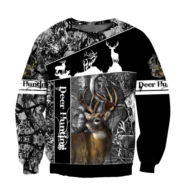 Huntaholic - Deer Hunting 3D All Over Printed Shirts For Men And Woman