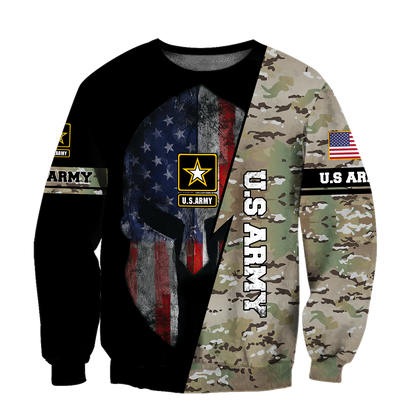 US Army US Veteran Army 3D All Over Printed Shirts DQBST10142001