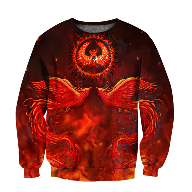 Beautiful Phoenix Hoodie Shirt for Men and Women HHT08102002