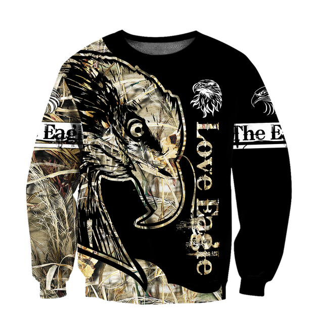 Eagle 3D All Over Printed Shirts For Men & Women-Apparel-TA-Sweatshirts-S-Vibe Cosy™