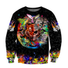 Love Skull animal full color 3D all over printed for man and women QB06092003-Apparel-PL8386-Sweatshirt-S-Vibe Cosy™