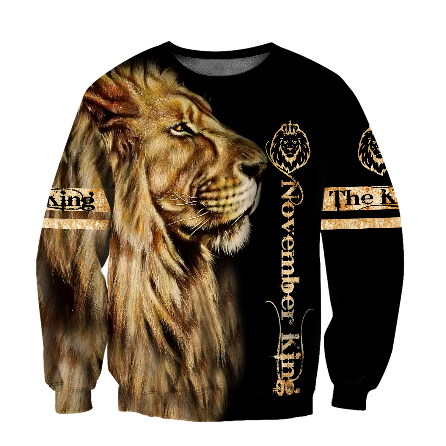 November King 3D All Over Printed Unisex Shirts