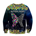 Autism Mom-Butterfly 3D All Over Print Shirts DQB08142002