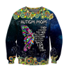 Autism Mom-Butterfly 3D All Over Print Shirts DQB08142002