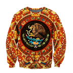 Mexican Aztec 3D All Over Printed Shirts For Men and Women QB07032004