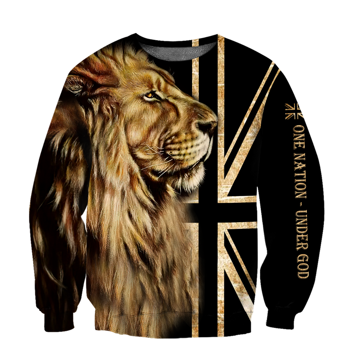 England - One Nation Under God 3D All Over Printed Unisex Shirt