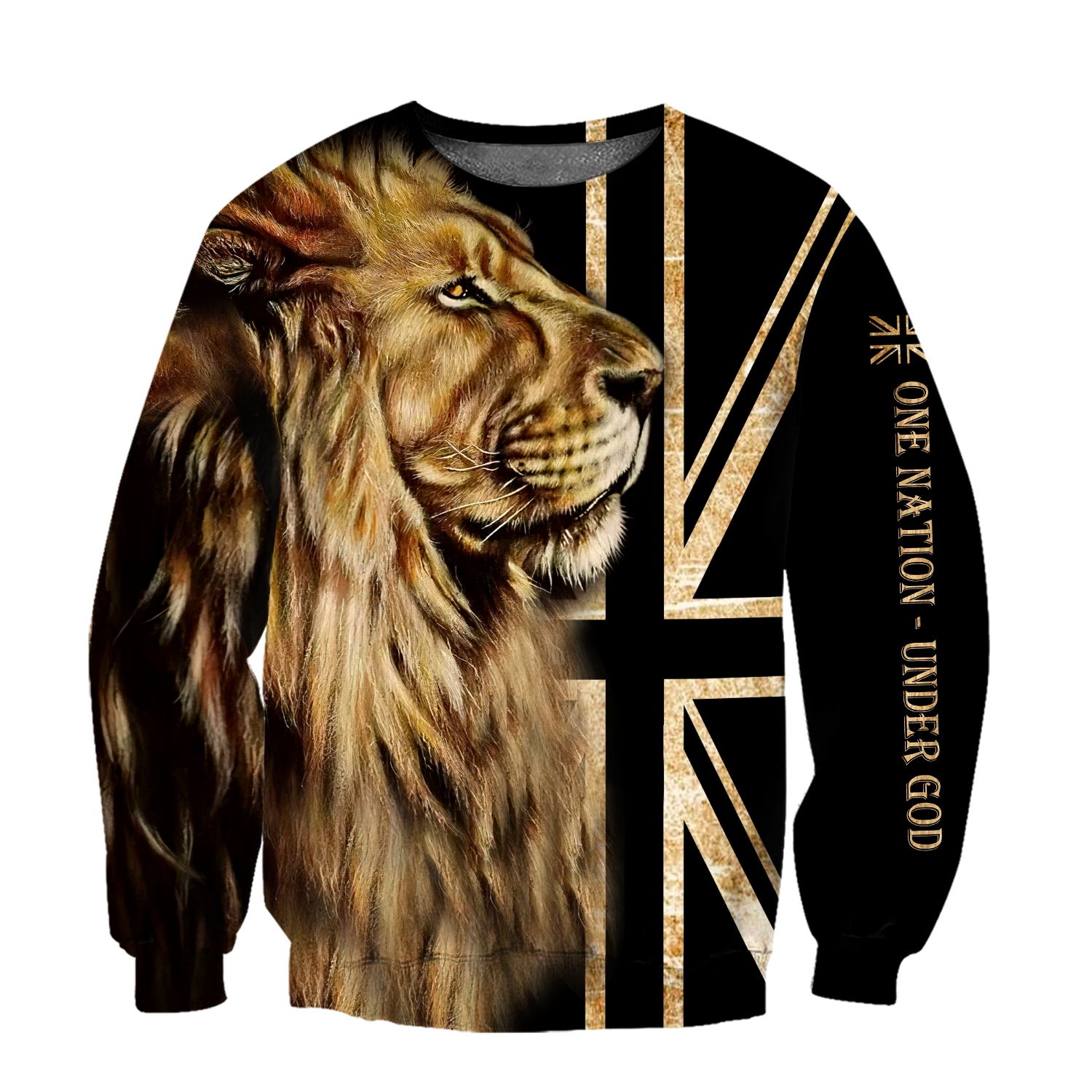 England - One Nation Under God 3D All Over Printed Unisex Shirt