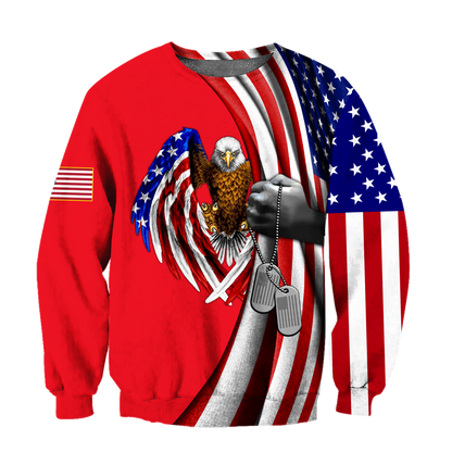 On Friday We Wear Red 3D All Over Printed Shirts For Men and Women TA09182005