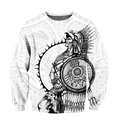 Mexican Aztec Warrior 3D All Over Printed Shirts DQB07162001-Apparel-TA-Sweatshirts-S-Vibe Cosy™