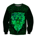 New zealand lion maori reggae 3d all over printed shirt and short for man and women-Apparel-PL8386-Sweatshirt-S-Vibe Cosy™