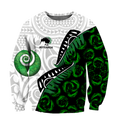 Maori pounamu jade 3d all over printed shirt and short for man and women-Apparel-PL8386-Sweatshirt-S-Vibe Cosy™