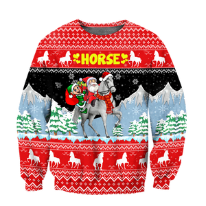 Horse Christmas 3D Shirt For Men And Women HHT16102006