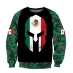 Mexican Coat Of Arm 3D All Over Printed Shirts For Men and Women TA09182002