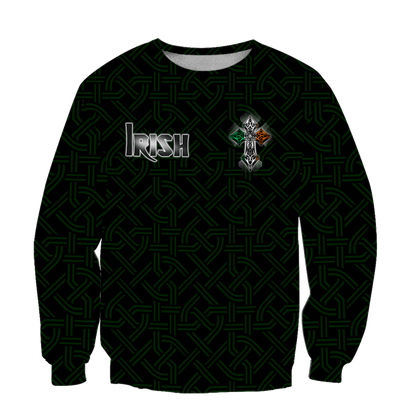 Irish St.Patrick day 3d hoodie shirt for men and women MH3010204S