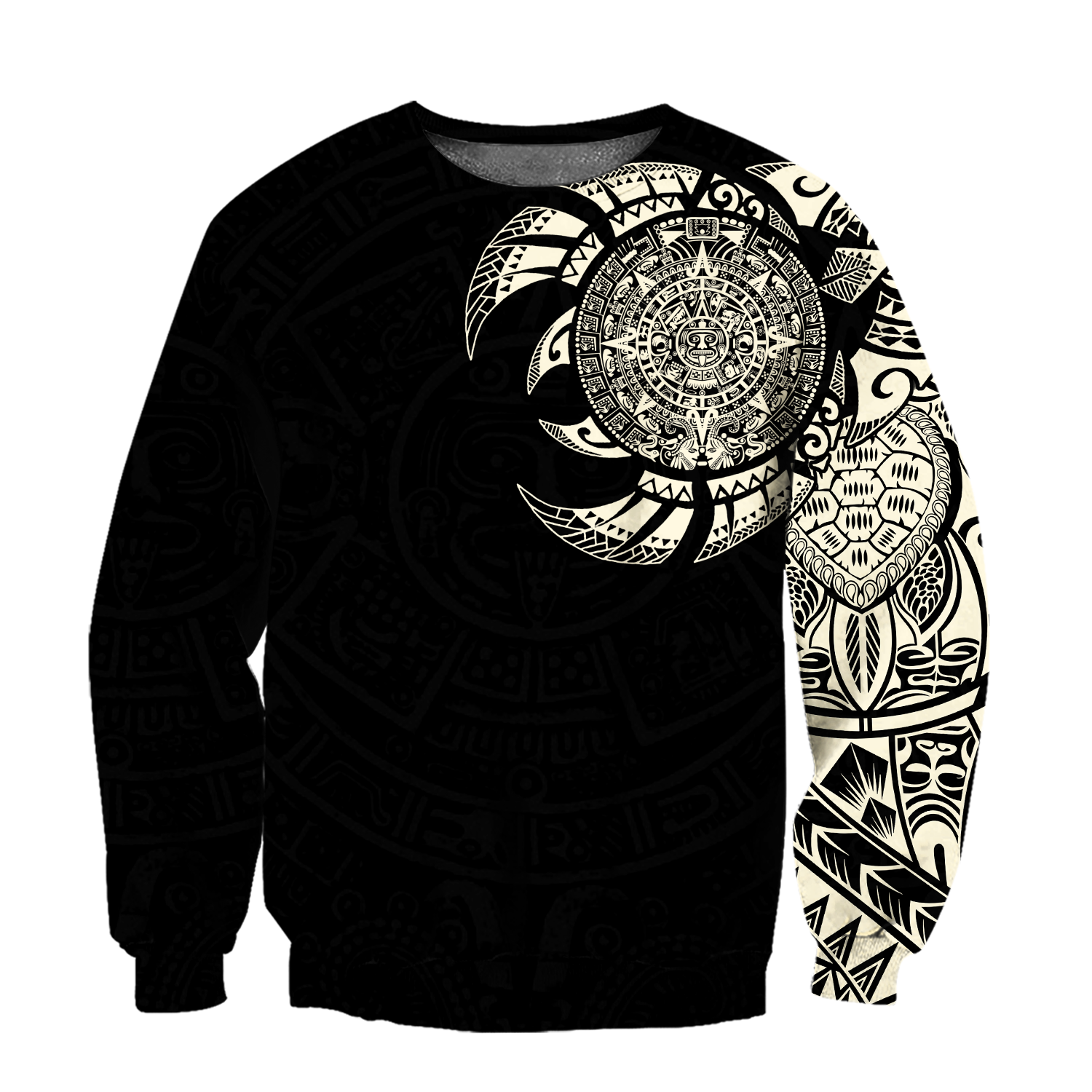 Aztec Mayan Tatoo 3D All Over Printed Shirts For Men and Women DQB07092001-Apparel-TA-Sweatshirts-S-Vibe Cosy™