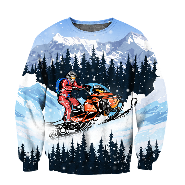 Snowboarding 3D All Over Printed shirt & short for men and women PL