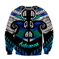 Aoteatoa New Zealand Maori 3d all over printed shirt and short for man and women-Apparel-PL8386-Sweatshirt-S-Vibe Cosy™