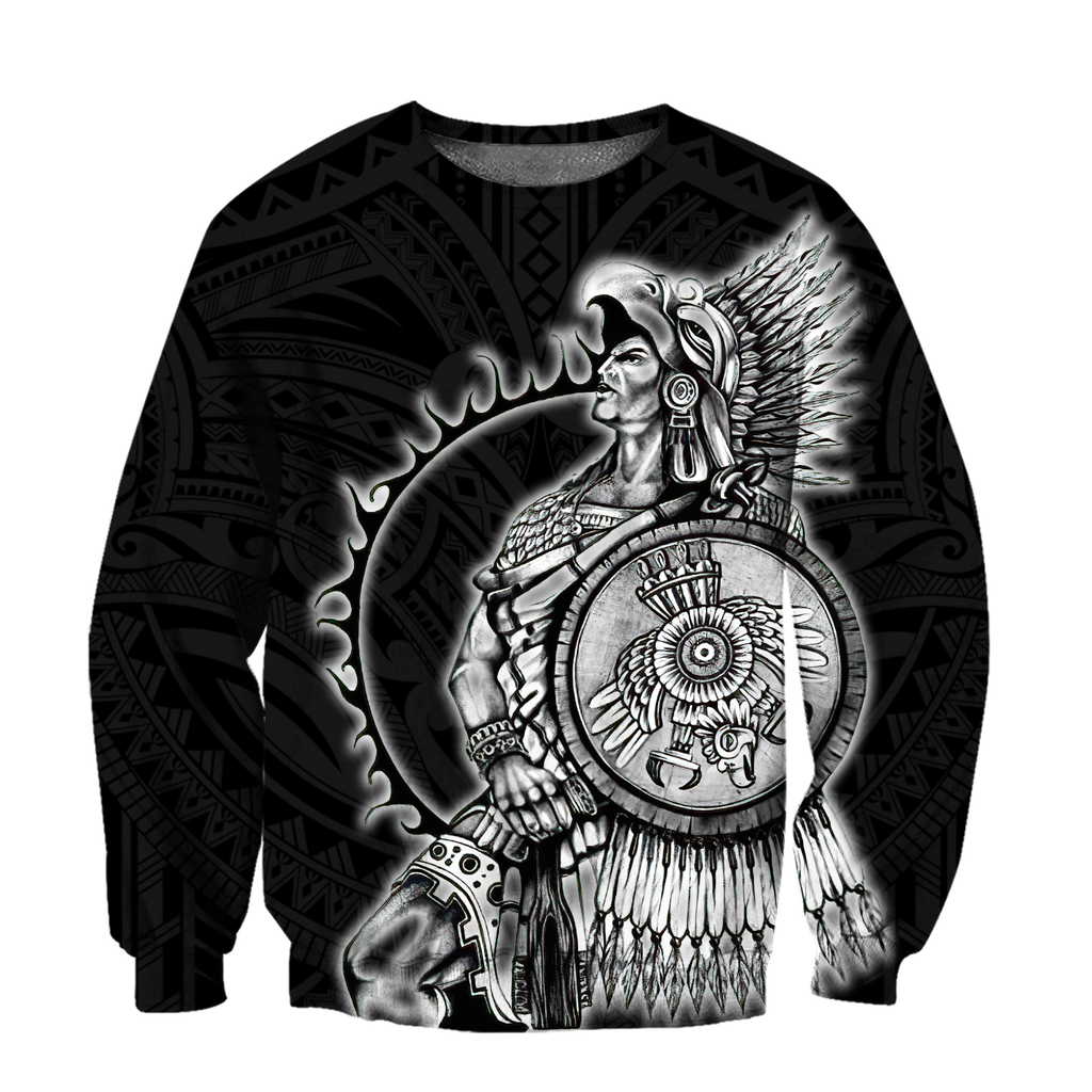 Mexican Aztec Warrior 3D All Over Printed Shirts DQB07162001