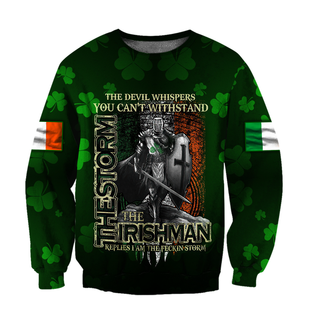 Irish St.Patrick day 3d hoodie shirt for men and women MH2810205