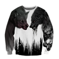 The Wolf 3D All Over Printed Hoodie For Men and Women MH2410202ST