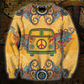 Bus Hippie 3D All Over Printed Shirts for Men and Women TT-Apparel-TT-Hoodie-S-Vibe Cosy™