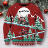 3D All Over Print Christmas Tractor Hoodie-Apparel-HD09-Sweat Shirt-S-Vibe Cosy™