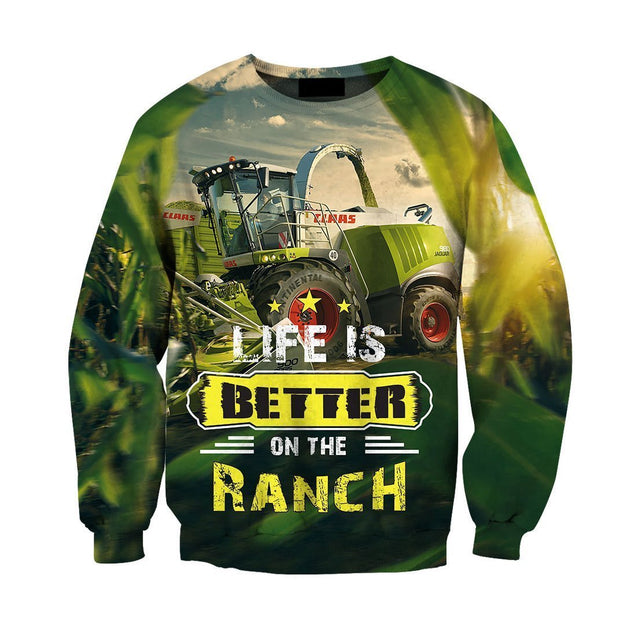 Life is better on the ranch Hoodie-Apparel-HD09-Sweat Shirt-S-Vibe Cosy™